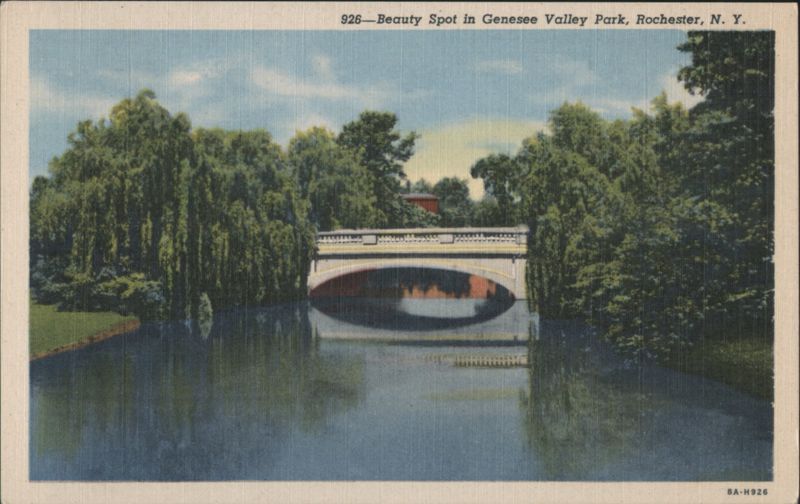 Beauty Spot in Genesee Valley Park Rochester New York