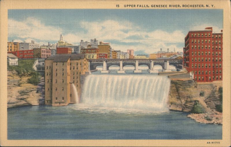 Upper Falls, Genesee River Rochester New York