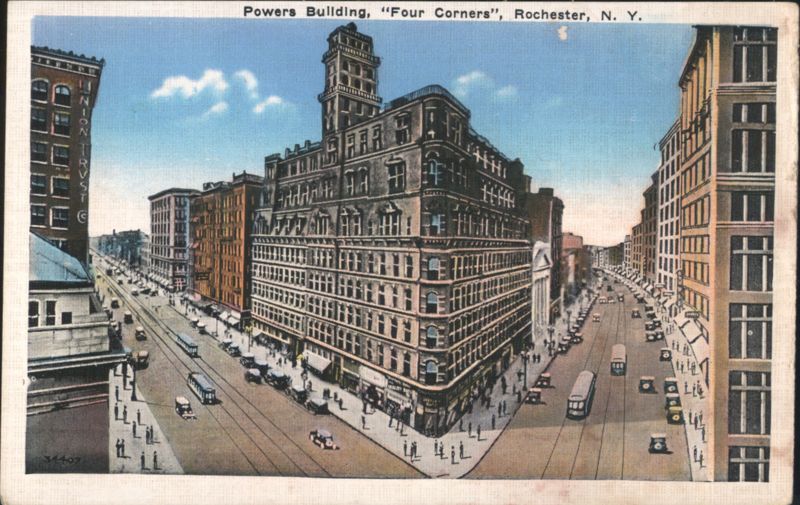 Powers Building, Four Corners, Rochester New York