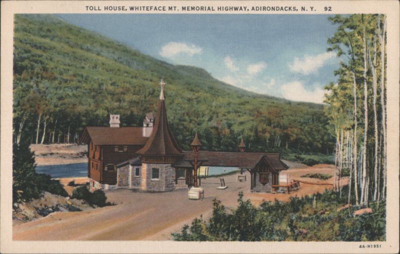 Toll House, Whiteface Mt. Memorial Highway, Adirondacks New York