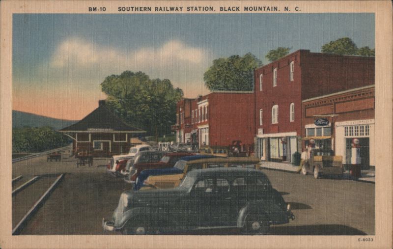 Southern Railway Station, Black Mountain, NC North Carolina