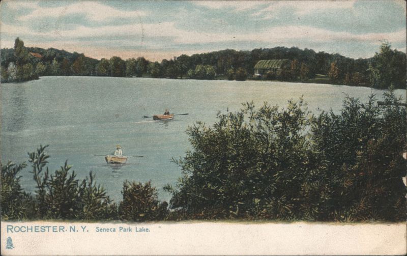 Seneca Park Lake, Rochester, NY New York