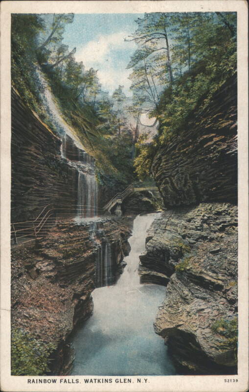 Rainbow Falls, Watkins Glen New York