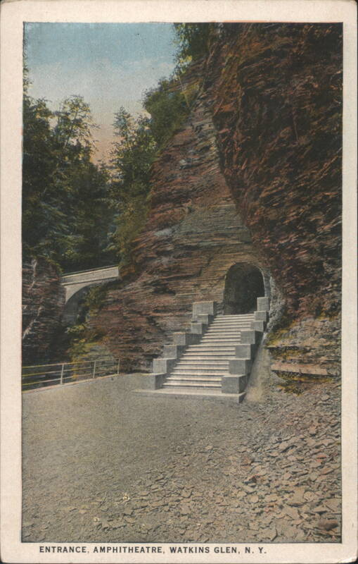 Entrance, Amphitheatre, Watkins Glen New York