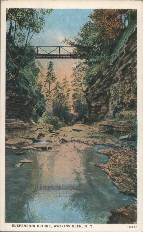 Suspension Bridge, Watkins Glen New York