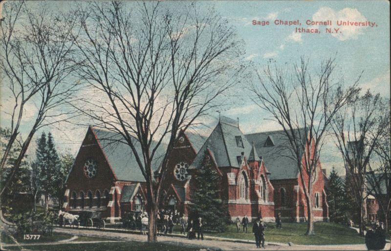 Sage Chapel, Cornell University, Ithaca, NY New York