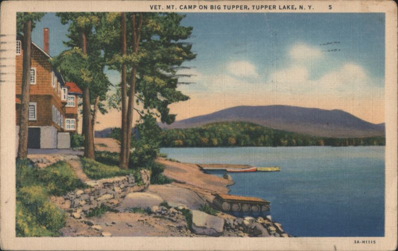 Vet. Mt. Camp on Big Tupper Lake, Tupper Lake, NY New York