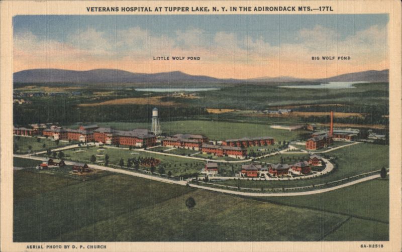 Veterans Hospital, Tupper Lake, NY, Adirondack Mountains New York