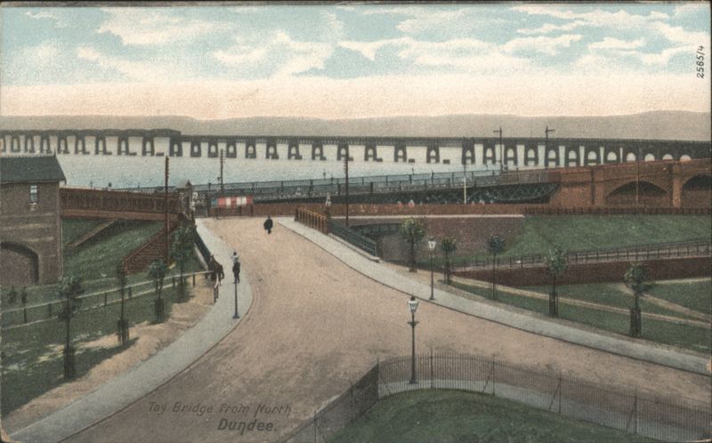 Tay Bridge From North, Dundee Scotland