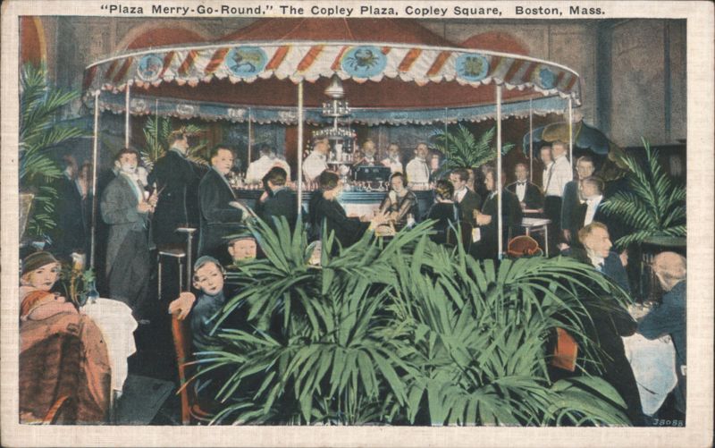 Plaza Merry-Go-Round at The Copley Plaza, Copley Square Boston Massachusetts