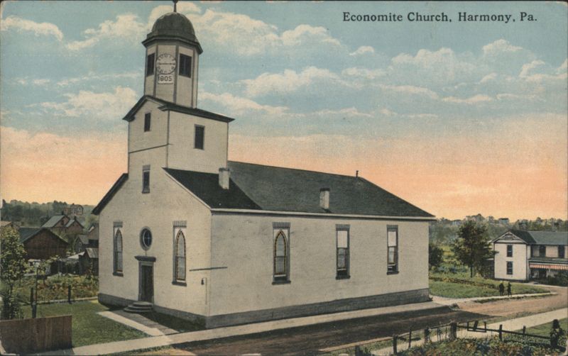 Economite Church, Harmony, PA Pennsylvania