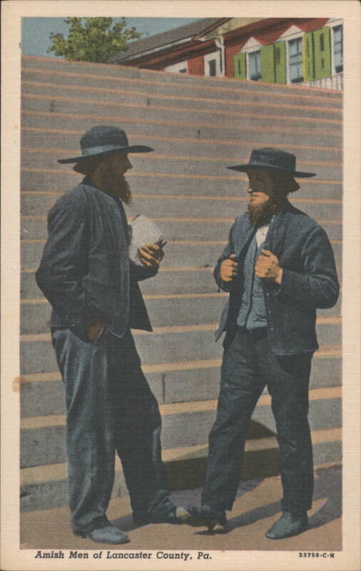 Amish Men of Lancaster County, PA Pennsylvania