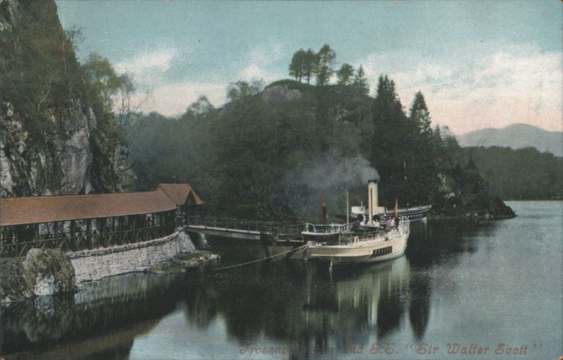 S.S. 'Sir Walter Scott' Steamer, Trossachs, Scotland
