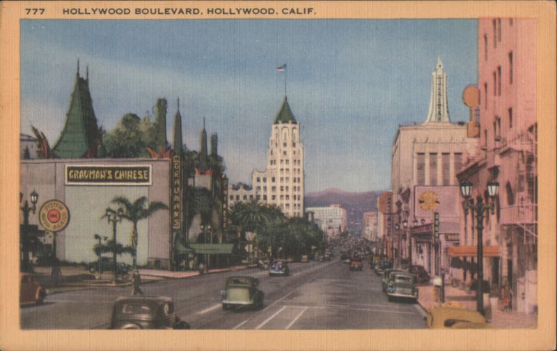 Hollywood Boulevard, Grauman's Chinese Theatre California