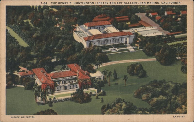 Henry E. Huntington Library and Art Gallery, San Marino, CA California