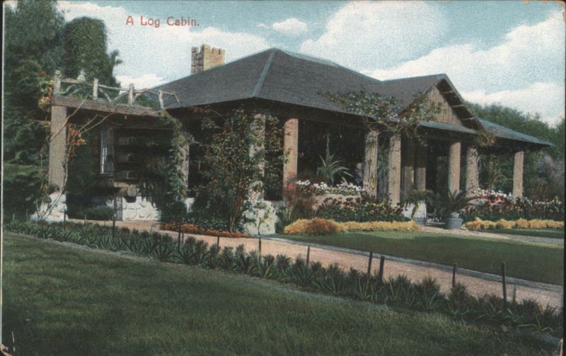 A Log-Cabin, Los Angeles, California