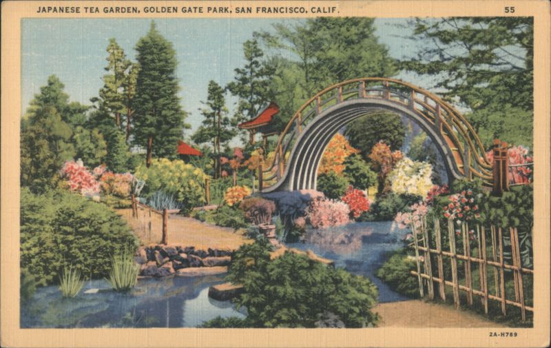 Japanese Tea Garden, Golden Gate Park, San Francisco California