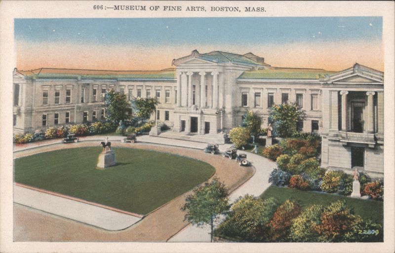 Museum of Fine Arts, Boston, Mass. Massachusetts