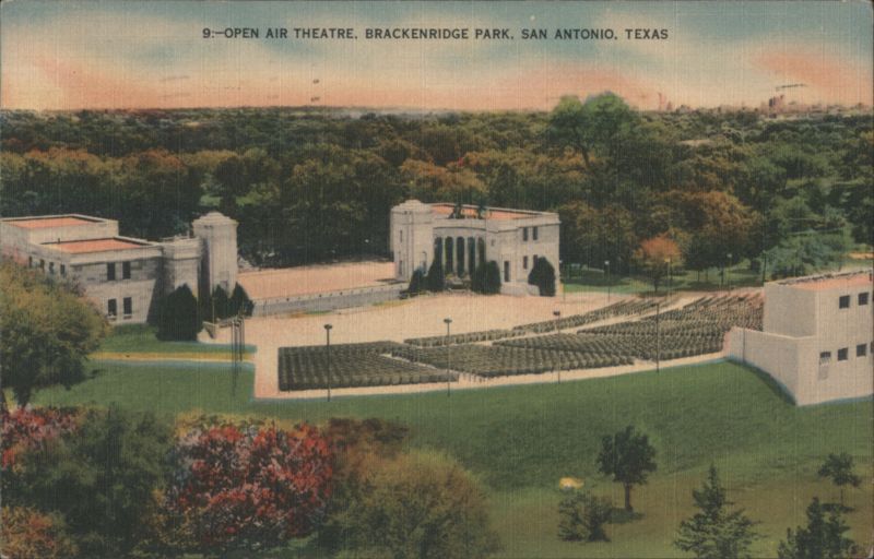 Open Air Theatre, Brackenridge Park, San Antonio, TX Texas