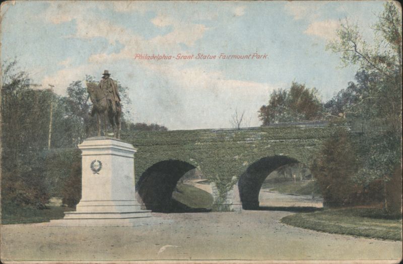 Grant Statue, Fairmount Park, Philadelphia Pennsylvania