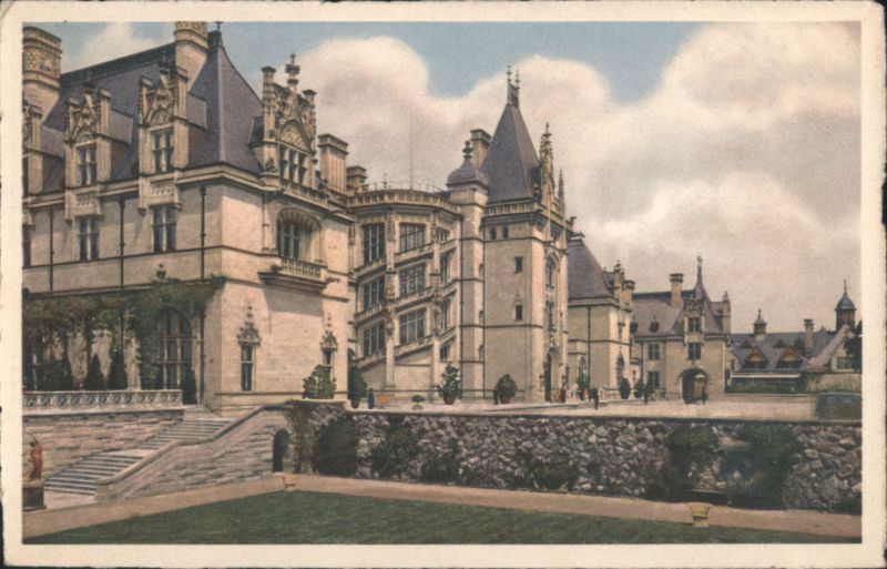 Biltmore House, Italian Garden View North Carolina