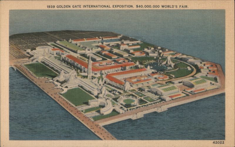 1939 Golden Gate International Exposition World's Fair San Francisco California