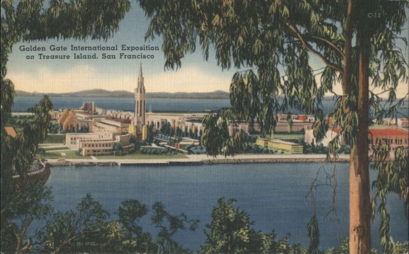 Golden Gate International Exposition, Tower of the Sun San Francisco California