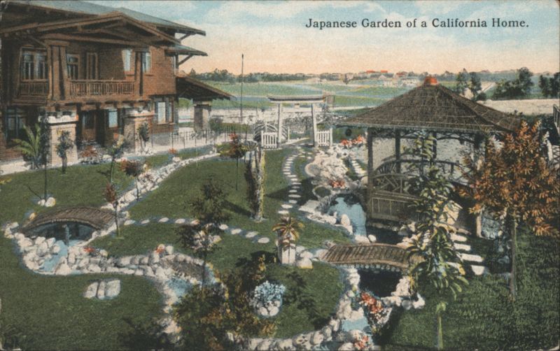 Japanese Garden of a California Home