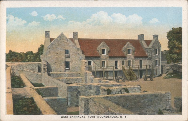 West Barracks, Fort Ticonderoga New York
