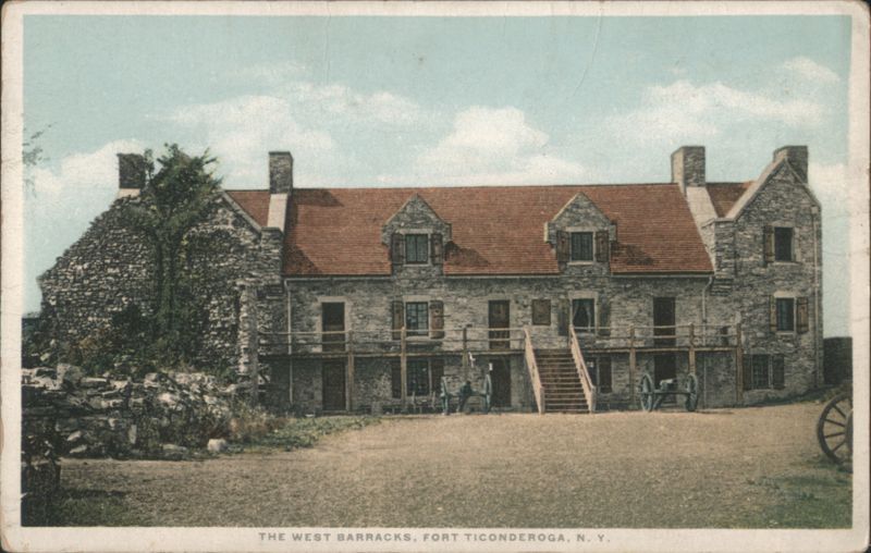 West Barracks, Fort Ticonderoga New York