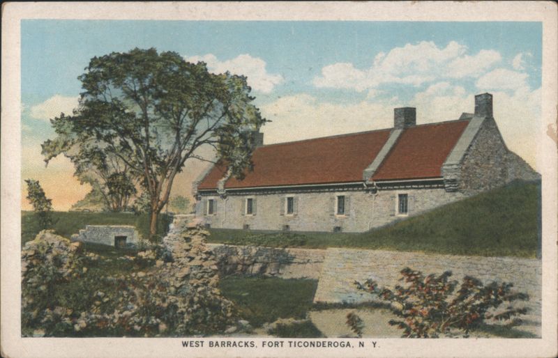 West Barracks, Fort Ticonderoga New York