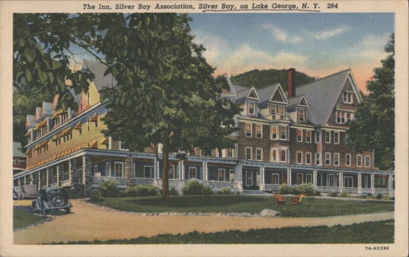 The Inn, Silver Bay Association, Silver Bay, on Lake George New York