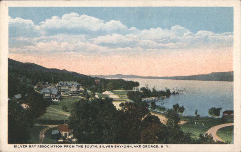 Silver Bay Association from the South, Silver Bay-on-Lake George New York