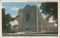 Centenary Methodist Church, Winston-Salem, NC Postcard