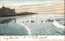 The Surf, Virginia Beach, VA Postcard