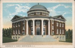 Burkhead M. E. Church, Winston-Salem Postcard