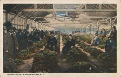 Tobacco Sale, Winston-Salem, NC Postcard