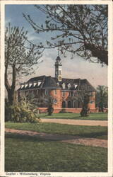 Capitol, Williamsburg, Virginia Postcard