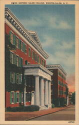 Historic Salem College, Winston-Salem, NC Postcard