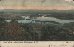 Star Lake, Adirondack Mountains Postcard