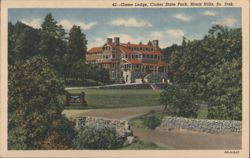 Game Lodge, Custer State Park, Black Hills Postcard
