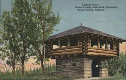 Lookout Tower, Brown County State Park Postcard