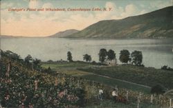 Granger's Point and Whaleback, Canandaigua Lake, NY Postcard