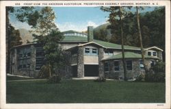 Anderson Auditorium, Presbyterian Assembly Grounds Postcard