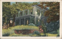 Clara Barton Home, Dansville, NY Postcard