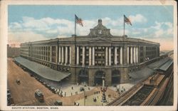 South Station, Boston Postcard