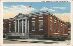 United States Post Office, Wellsboro, PA Postcard