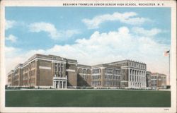 Benjamin Franklin Junior-Senior High School Postcard