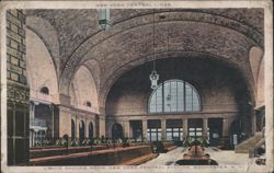 Main Waiting Room, New York Central Station Postcard