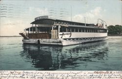 THE WINDSOR Ferry Boat, Charlotte, NY Postcard